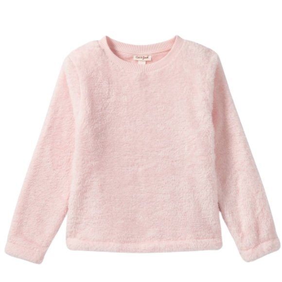 Cat & Jack Other - NWT Girls' Sherpa Pullover Sweatshirt - Cat & Jack - L Plus [119/137]